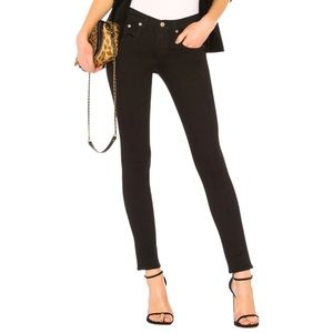 Rag & Bone Skinny Jeans Black Sz 24